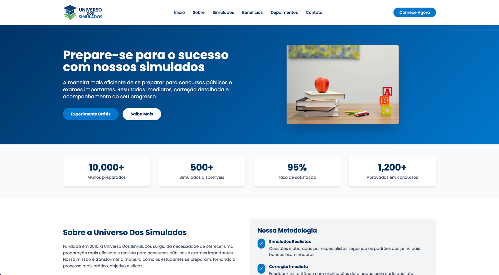 Universo dos Simulados